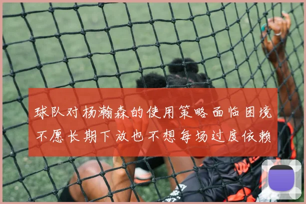 球队对杨瀚森的使用策略面临困境不愿长期下放也不想每场过度依赖